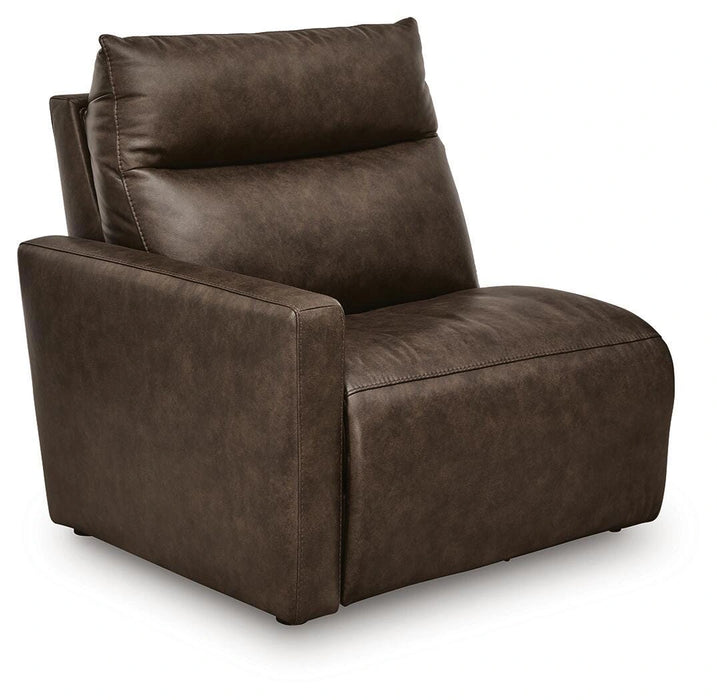 ModZ Power Reclining Sectional Loveseat with Audio Console