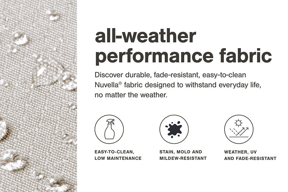 Beachcroft Outdoor Side Chair with Cushion (Set of 2)