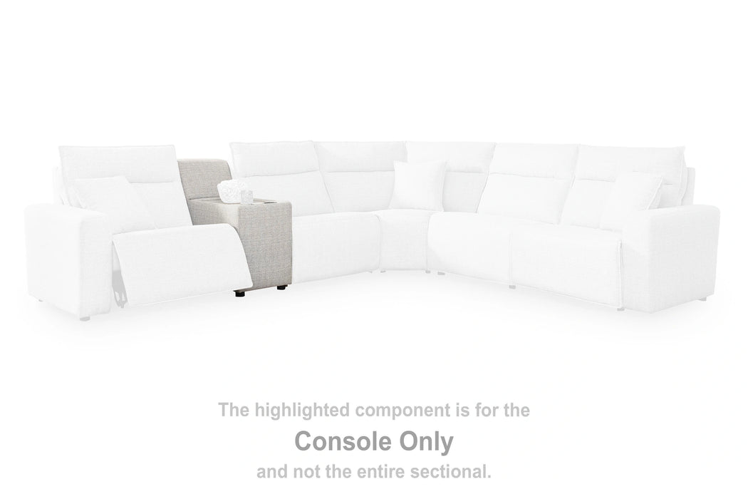 Modmax II Power Reclining Sectional with Chaise and Audio Console