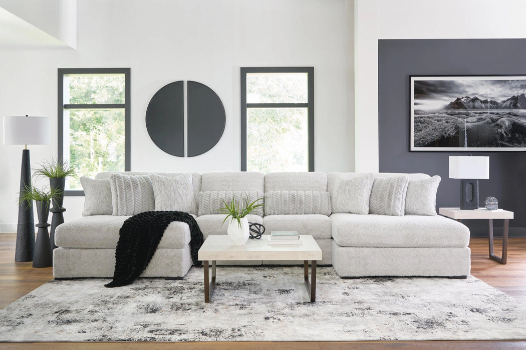 Cuddle Plush Sectional with Chaise