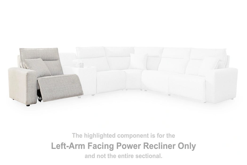 Modmax II Power Reclining Sectional with Chaise and Audio Consoles