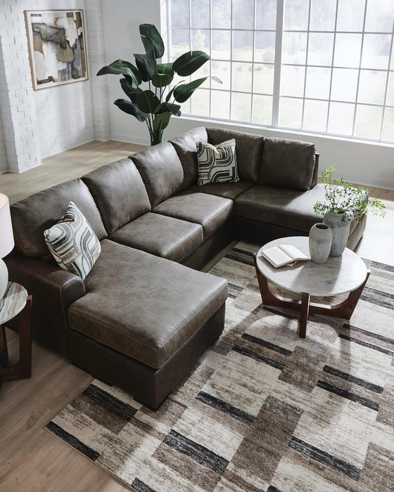Castille Way Sectional with Chaise