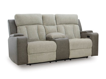 WhipLash Power Reclining Loveseat with Console