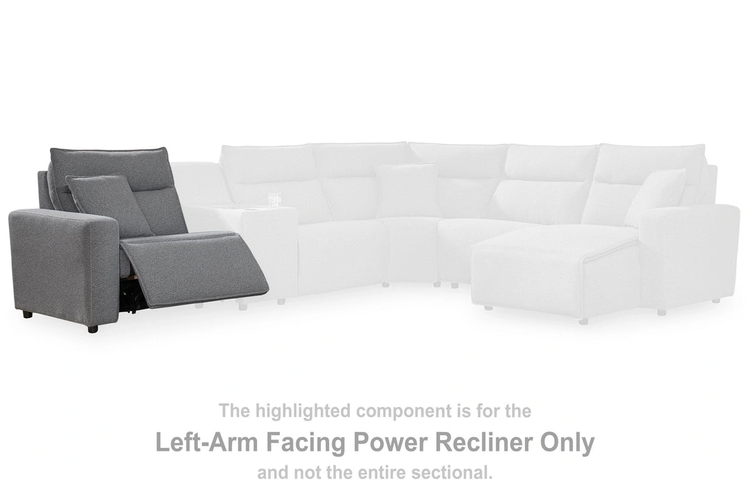 Modmax II Power Reclining Sectional with Chaise and Audio System