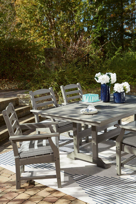 Visola Outdoor Dining Table with 6 Chairs