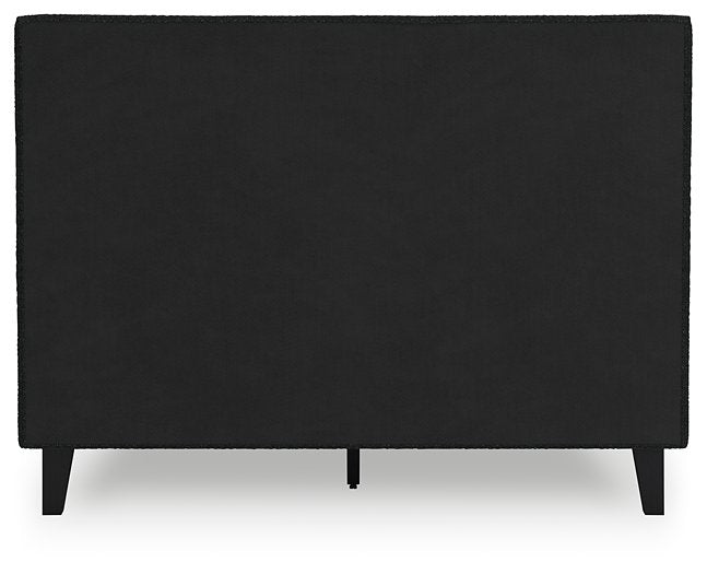 Cadmori Upholstered Bed with Roll Slats