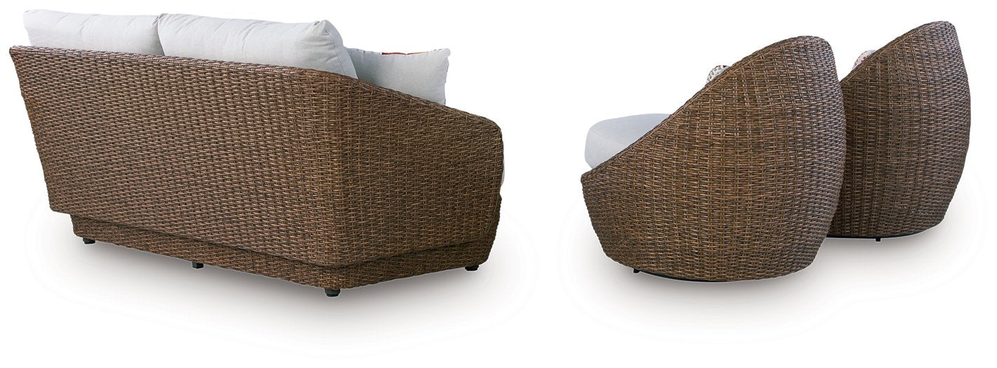 Double Point Outdoor Seating Set