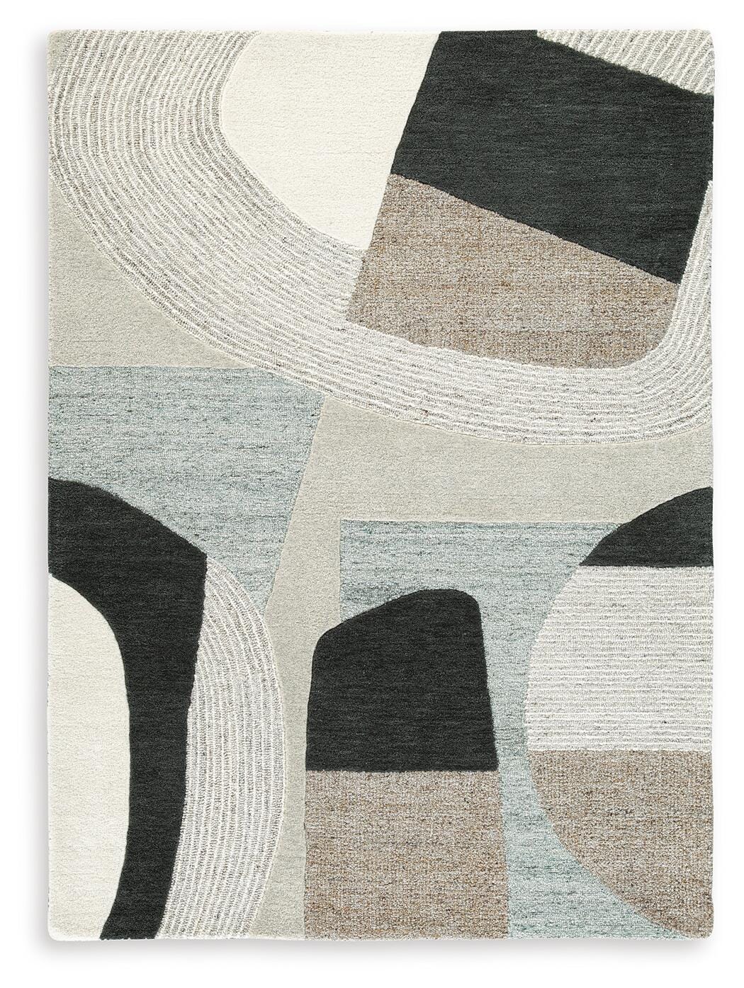 Grayish Teal/Taupe/Cream