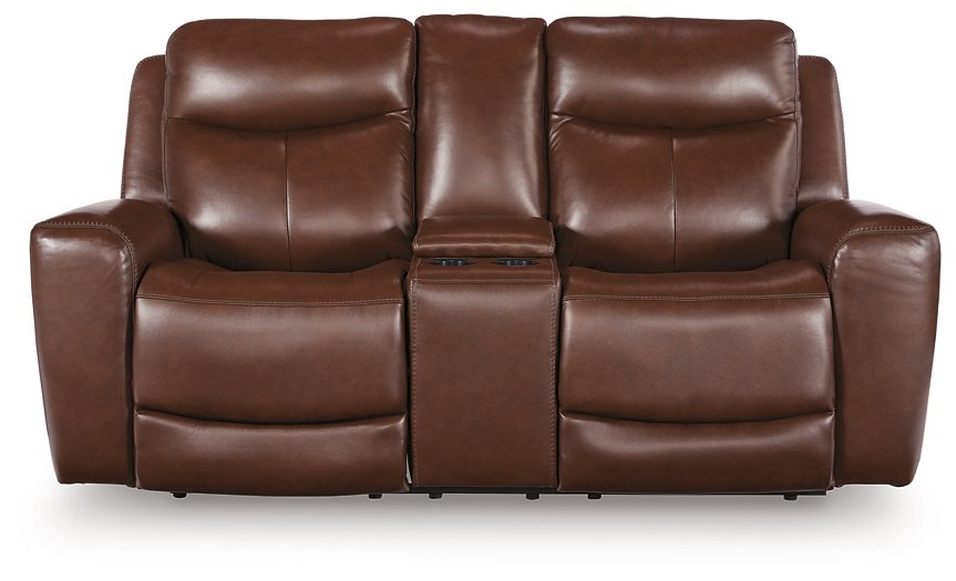Next Move Power Reclining Loveseat with Console
