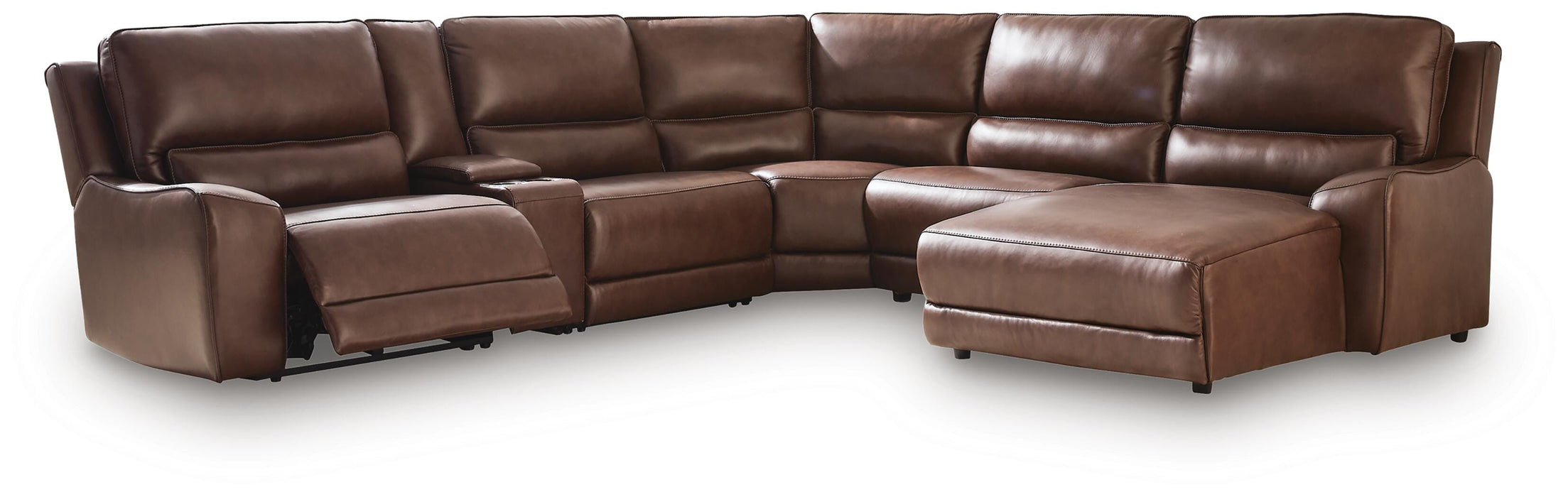 DeepWakes Power Reclining Sectional with Chaise