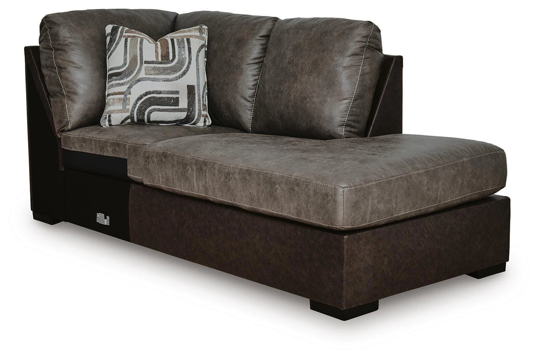 Castille Way Sleeper Sectional with Chaise